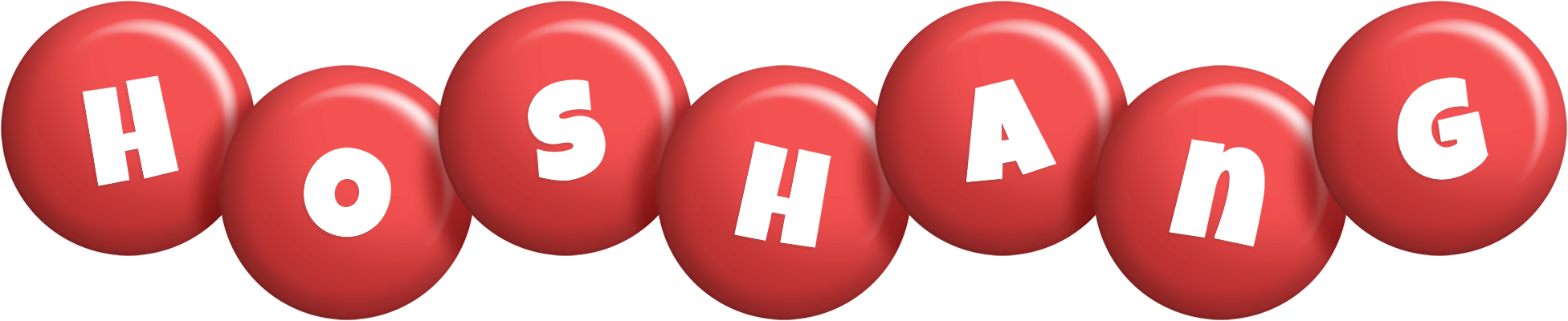 Hoshang candy-red logo