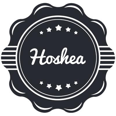 Hoshea badge logo