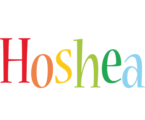 Hoshea birthday logo
