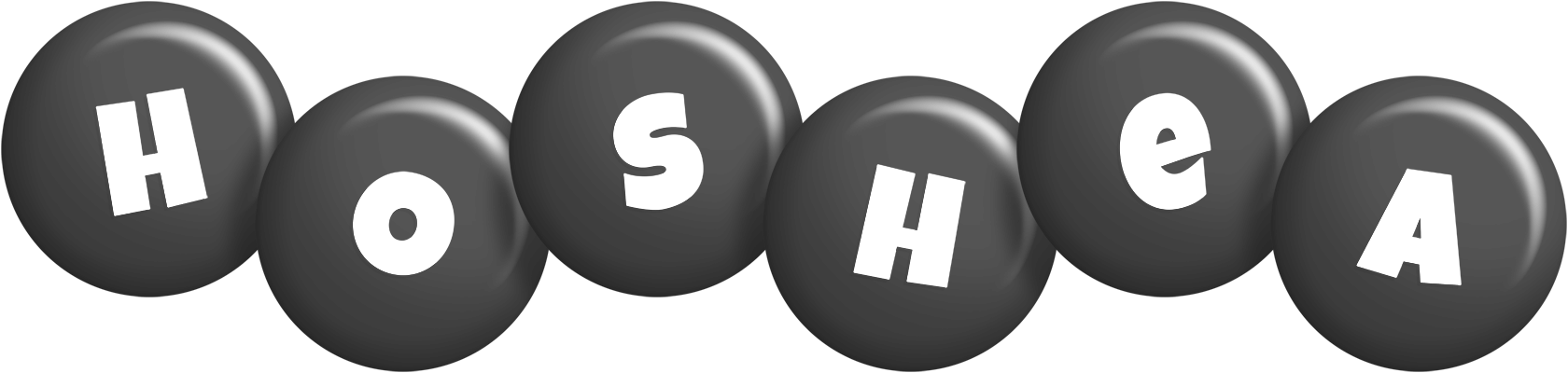 Hoshea candy-black logo