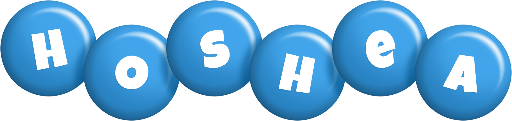 Hoshea candy-blue logo