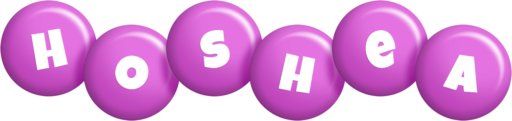 Hoshea candy-purple logo