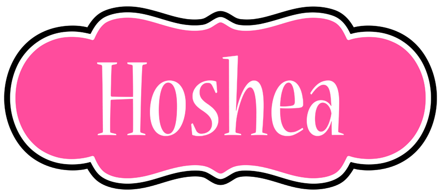 Hoshea invitation logo