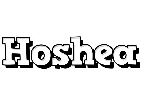 Hoshea snowing logo