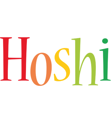 Hoshi birthday logo