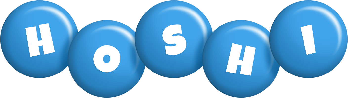 Hoshi candy-blue logo