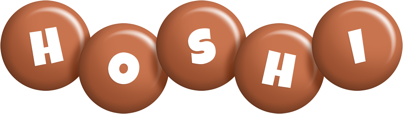 Hoshi candy-brown logo