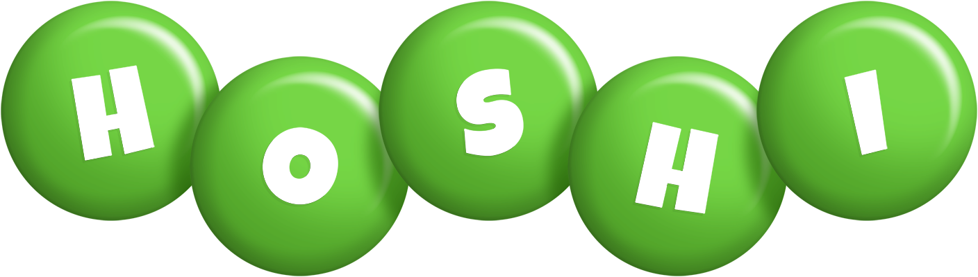Hoshi candy-green logo