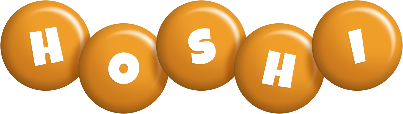 Hoshi candy-orange logo