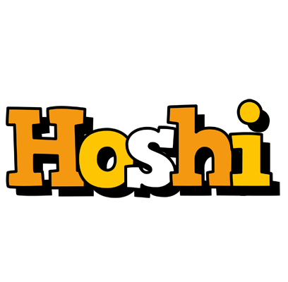 Hoshi cartoon logo