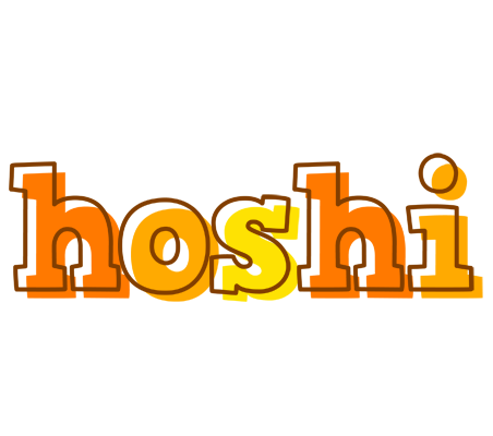 Hoshi desert logo