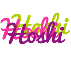 Hoshi flowers logo