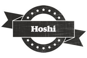 Hoshi grunge logo