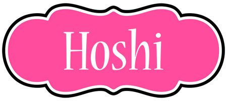 Hoshi invitation logo