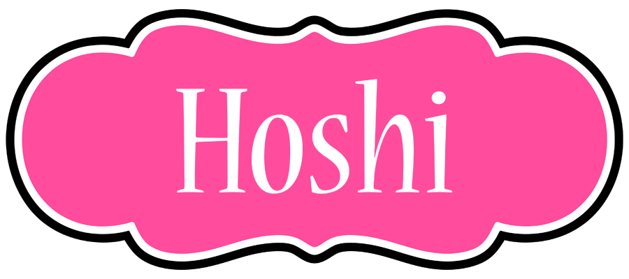 Hoshi invitation logo