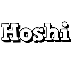 Hoshi snowing logo