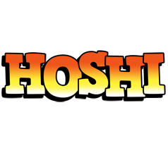 Hoshi sunset logo