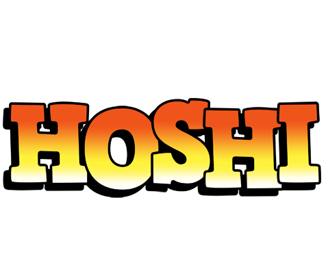 Hoshi sunset logo