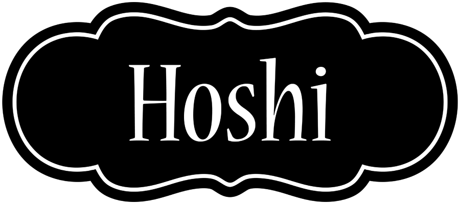 Hoshi welcome logo