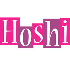 Hoshi whine logo