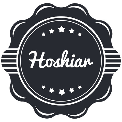 Hoshiar badge logo