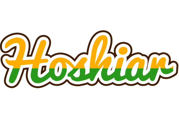 Hoshiar banana logo