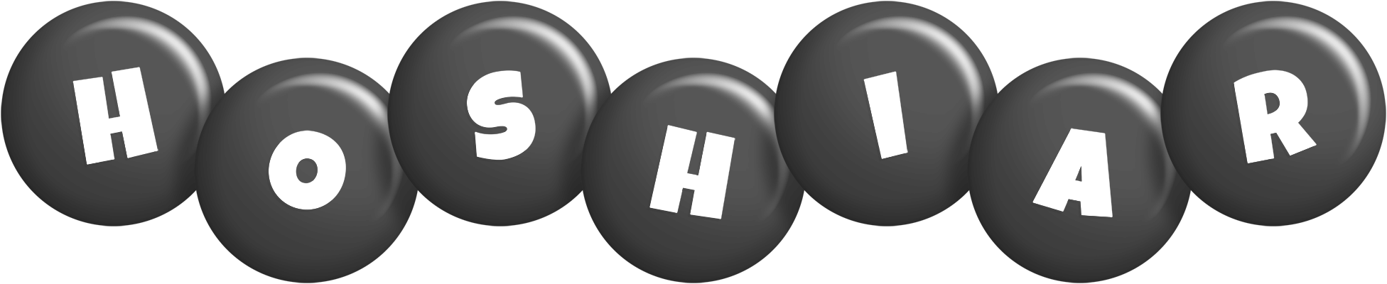 Hoshiar candy-black logo