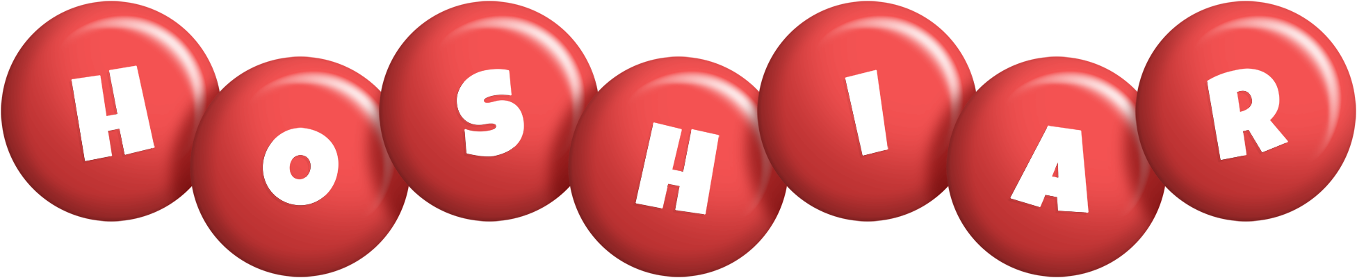 Hoshiar candy-red logo