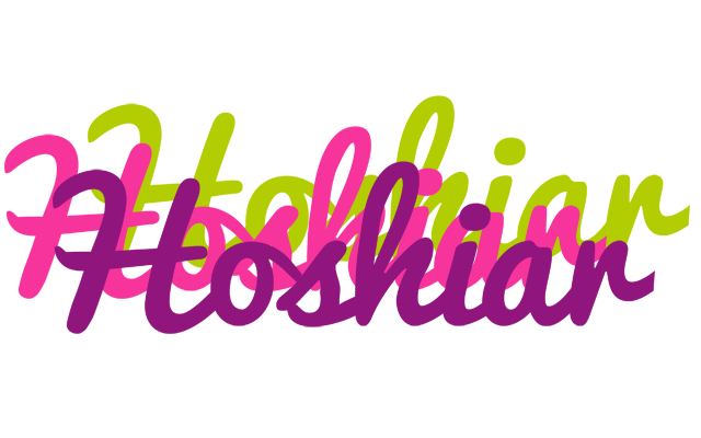 Hoshiar flowers logo
