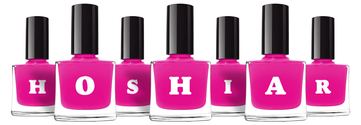 Hoshiar nails logo