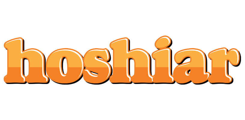 Hoshiar orange logo
