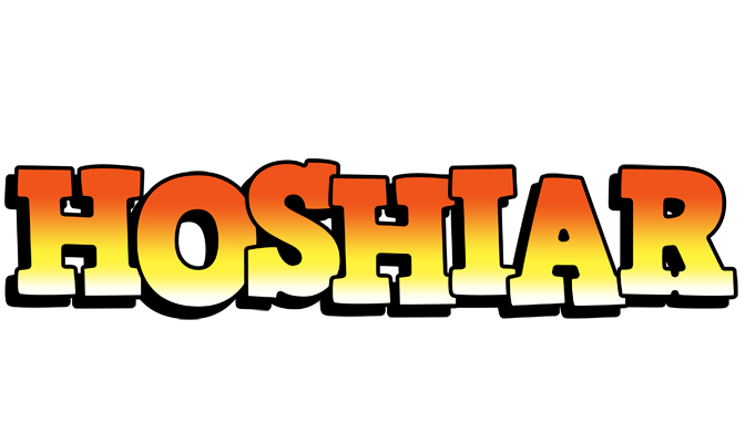 Hoshiar sunset logo