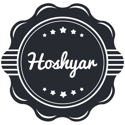 Hoshyar badge logo