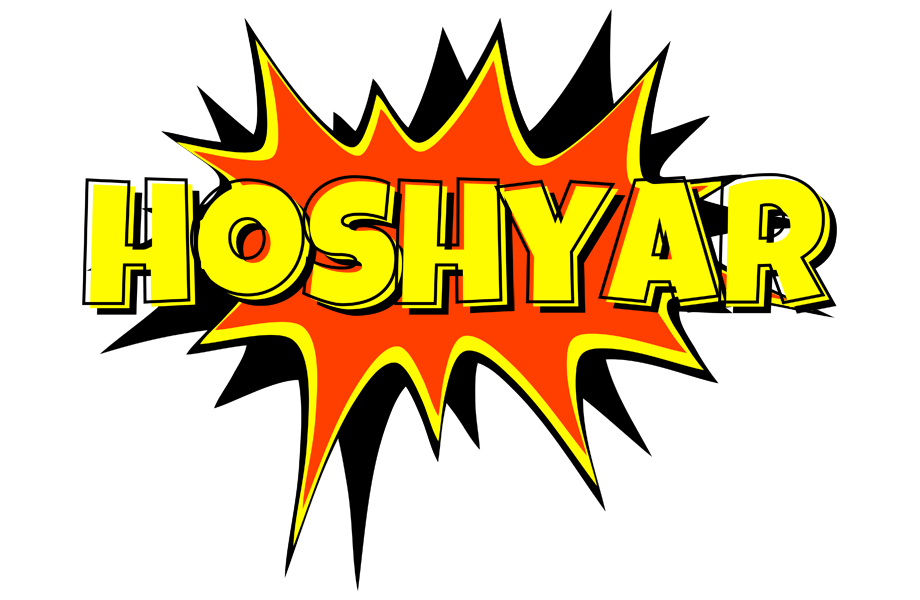 Hoshyar bazinga logo