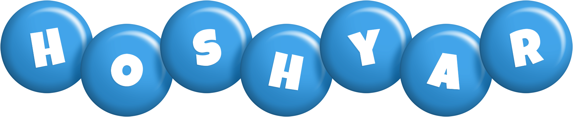 Hoshyar candy-blue logo