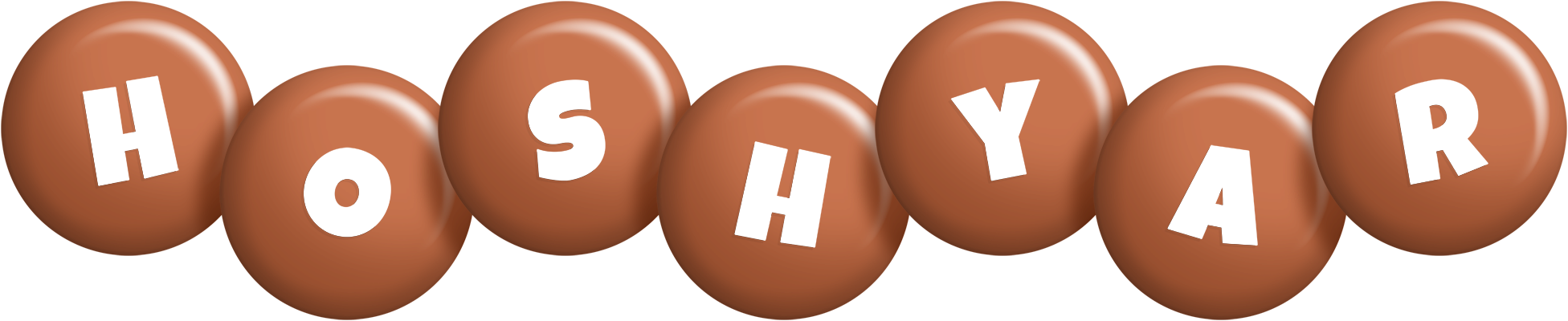 Hoshyar candy-brown logo