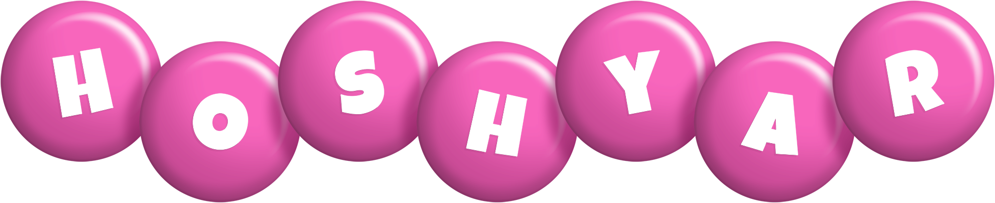 Hoshyar candy-pink logo