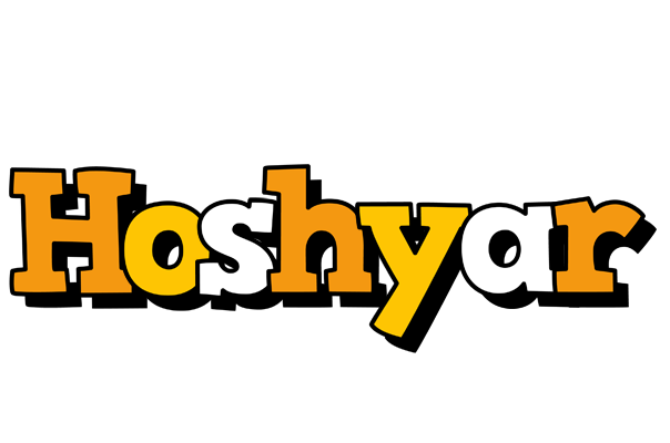 Hoshyar cartoon logo
