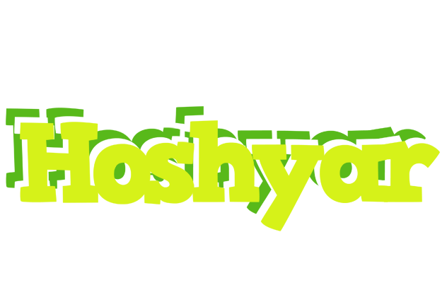 Hoshyar citrus logo