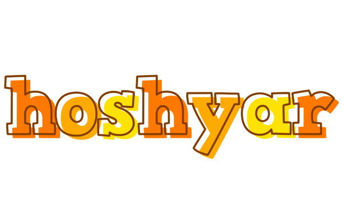 Hoshyar desert logo