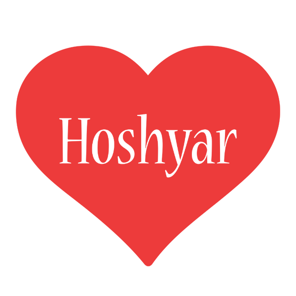 Hoshyar love logo