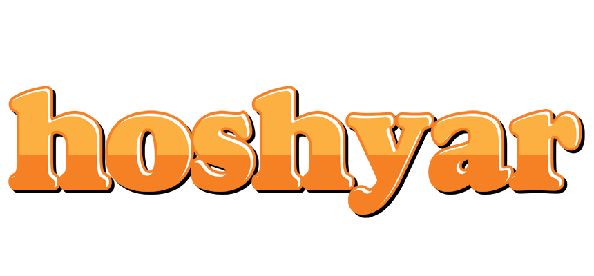 Hoshyar orange logo