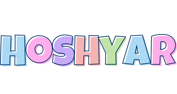 Hoshyar pastel logo
