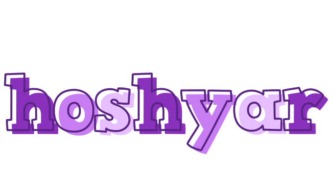 Hoshyar sensual logo
