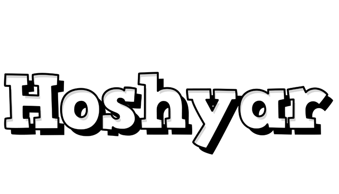 Hoshyar snowing logo