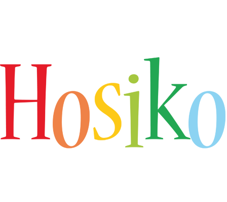 Hosiko birthday logo