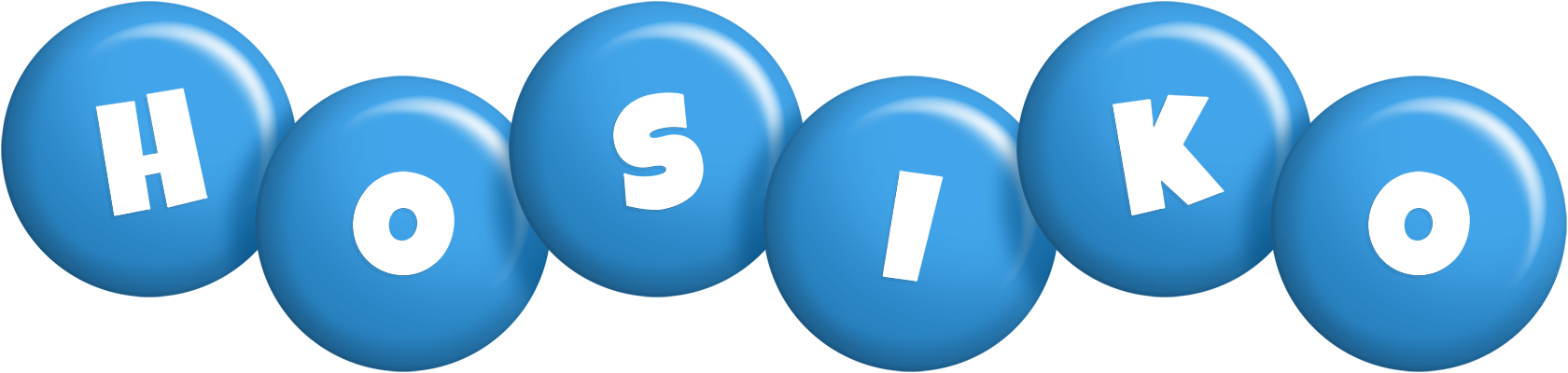 Hosiko candy-blue logo