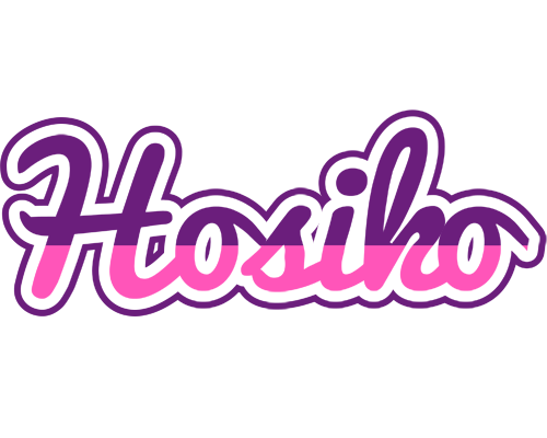 Hosiko cheerful logo