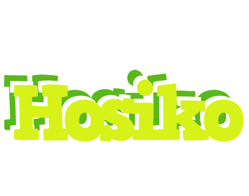 Hosiko citrus logo