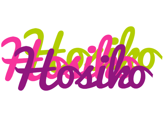 Hosiko flowers logo